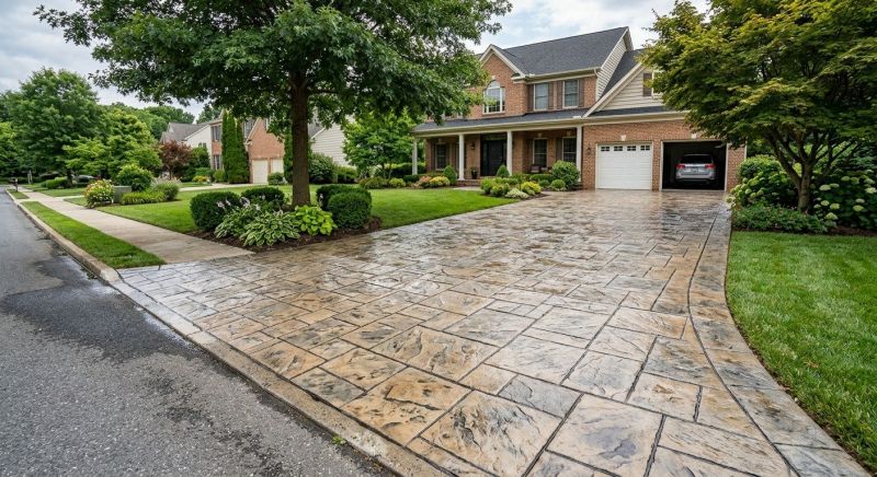 Stamped Concrete Installation Service