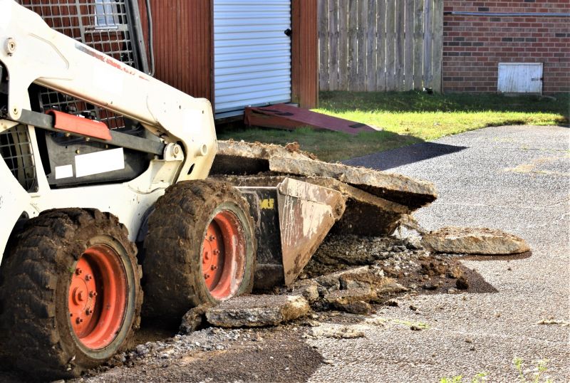 Stamped Driveway Installation