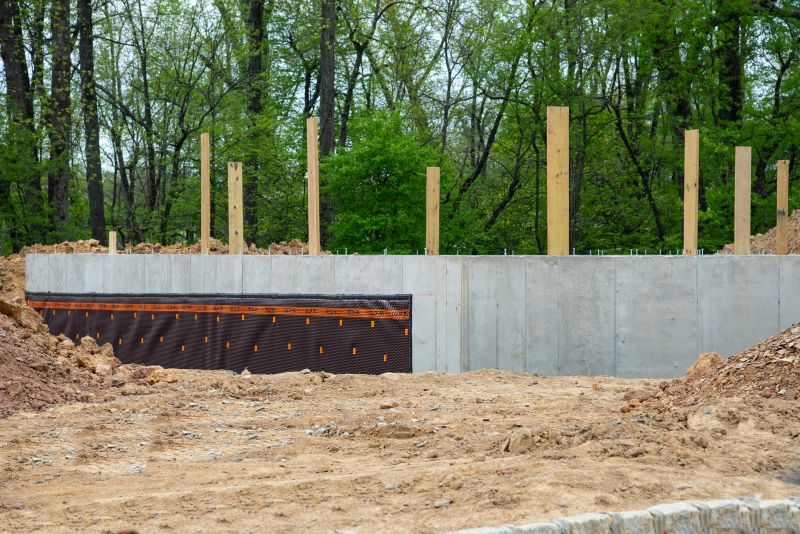 Cement Foundation Installation in Fredericksburg, VA