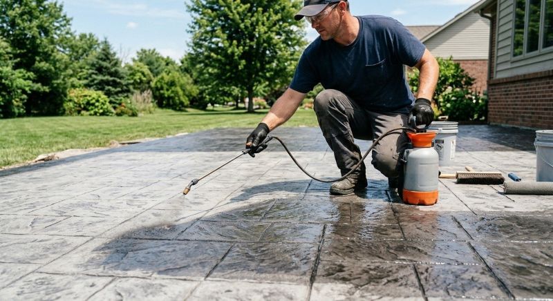 Cement Staining in Corpus Christi, TX