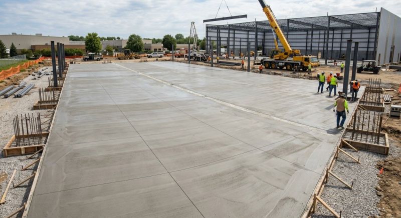 Commercial Slab Construction in Marietta, GA