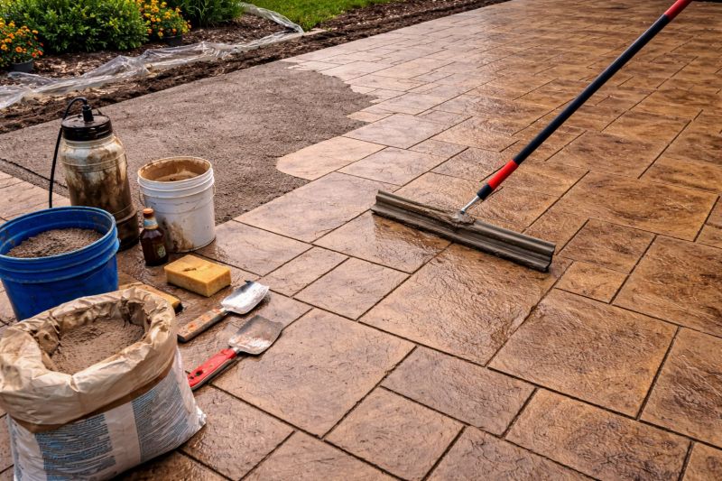 Concrete Overlay Installation in Fort Worth, TX