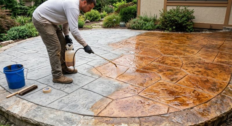 Concrete Staining Service in Corpus Christi, TX