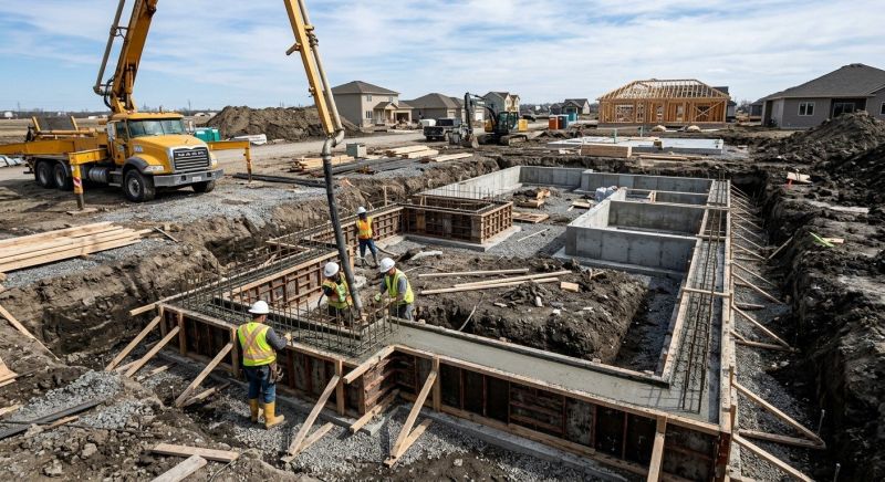 Deep Foundation Installation in Fredericksburg, VA