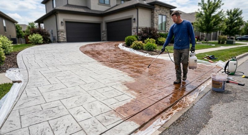 Driveway Acid Washing in Frisco, TX