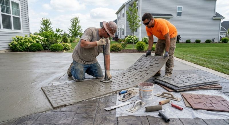 Garage Concrete Finishing in Dallas, TX