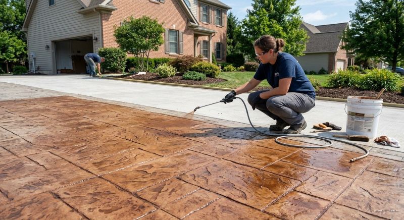 Garage Concrete Finishing in Corpus Christi, TX