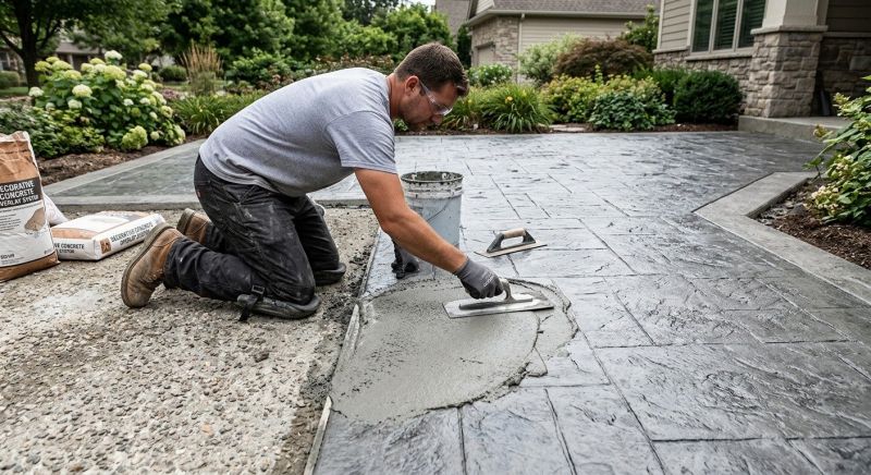 Overlay Installation in Frisco, TX