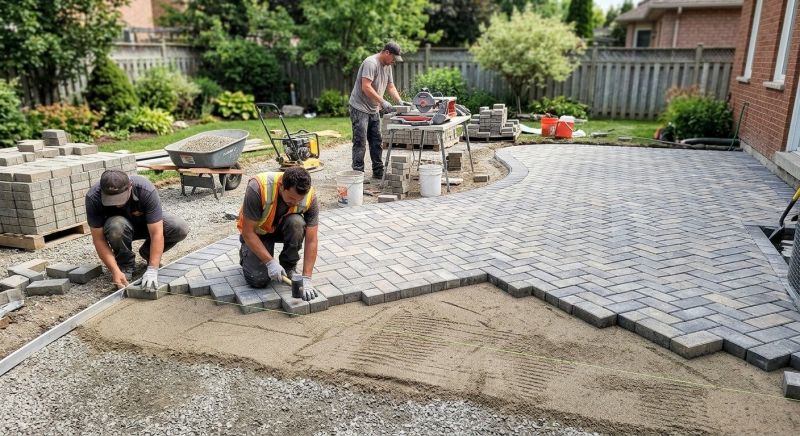 Paver Patio Installation in Fairfield County, CT
